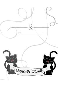 Cat Wedding Guest Book - Pet Lovers