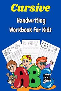 Cursive Handwriting Workbook For Kids