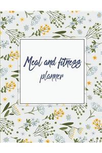 Meal and fitness planner