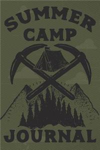 Summer Camp Journal