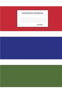 Gambia Composition Notebook