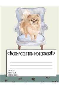 Pomeranian Composition Notebook