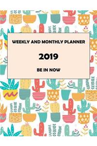 2019 Planner Weekly and Monthly