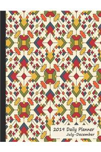 2019 Daily Planner July - December
