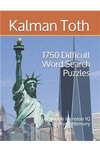 1750 Difficult Word Search Puzzles