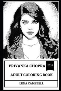 Priyanka Chopra Adult Coloring Book: One of World