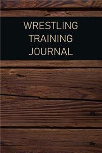 Wrestling Training Journal