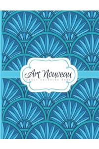 Art Nouveau Adult Coloring Book