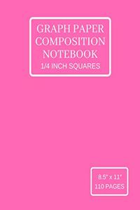Graph Paper Composition Notebook