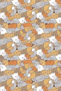 Cat Pattern - Cuddling Cats