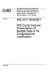 IRS 2017 Budget