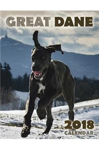 Great Dane 2018 Calendar (UK Edition)