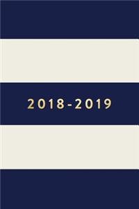 2018 - 2019, 18 Month Weekly & Monthly Planner