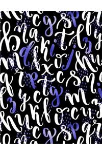My Big Fat Bullet Journal Sparkly Letters Pattern 5