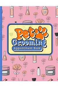 Pet Grooming Appointment Book