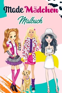 Mode Mädchen Malbuch