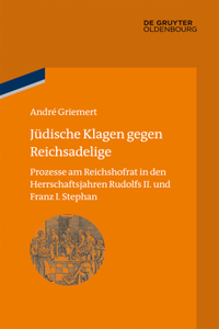 Jüdische Klagen Gegen Reichsadelige