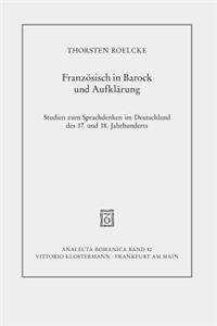 Franzeosisch in Barock Und Aufklearung