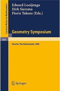 Geometry Symposium Utrecht 1980