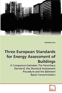 Three European Standards for Energy Assessment of Buildings