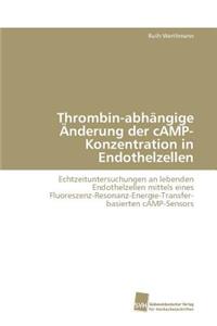 Thrombin-abhängige Änderung der cAMP-Konzentration in Endothelzellen
