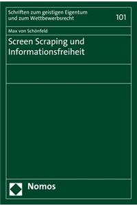 Screen Scraping Und Informationsfreiheit