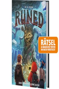 RUNED - Das verschollene Auge | Mit leuchtender Zaubertinte & Ratsel Schatzsuche | UV-Schwarzlicht/Illustrationen