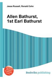 Allen Bathurst, 1st Earl Bathurst