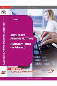 Auxiliares Administrativos del Ayuntamiento de Alcorcon. Temario