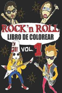 Libro de Colorear Rock N Roll