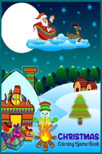 CHRISTMAS Coloring Game Book
