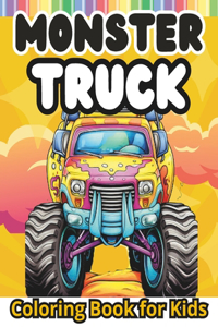 Monster Truck Coloring Book