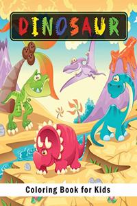 Dinosaur Coloring Book for Kids