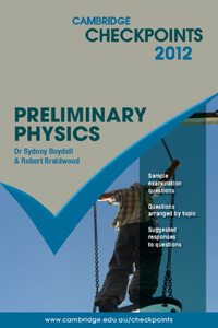 Cambridge Checkpoints Preliminary Physics