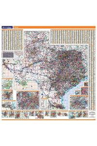 Texas State Wall Map Texas State Wall Map Texas State Wall Map