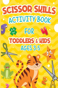 Scissor Skills Activity Book