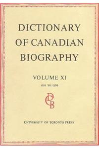 Dictionary of Canadian Biography / Dictionaire Biographique du Canada