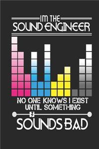 I'm the Sound Engineer No One Knows I Exist Until Something Sounds Bad