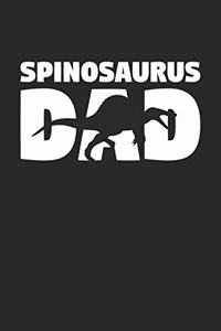Dinosaur Notebook 'Spinosaurus Dad' - Paleontology Gift - Journal for Dino Lover - Paleontologist Diary