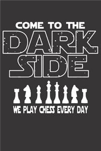 Notebook for Chess Players DARK SIDE