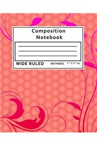 Composition Notebook Wide Ruled