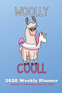 WOOLLY COOL 2020 Weekly Planner
