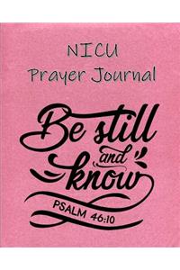 NICU Prayer Journal