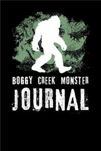 Boggy Creek Monster Journal