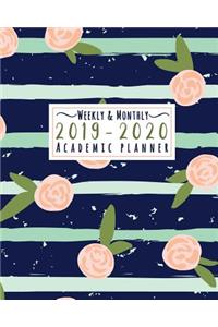 Weekly And Monthly 2019-2020 Academic Planner