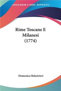 Rime Toscane E Milanesi (1774)