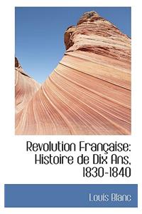 Revolution Fran Aise