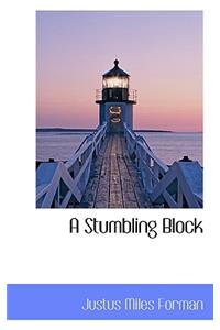 A Stumbling Block