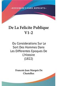 De La Felicite Publique V1-2
