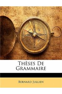 Thèses De Grammaire